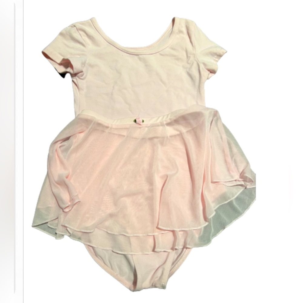 DANSKIN NOW PINK LEOTARD AND TUTU, size Medium (girls)